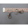 Karabinerhaken 20x43mm gerader Wirbel silberfarben