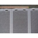 Scheibengardinenstoff Motive und Muster in weiß 58cm hoch