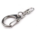 Karabiner 18x40mm silberfarben