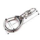 Karabiner 18x40mm silberfarben