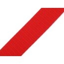 Gurtband rot 25mm ca.1mm