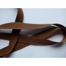 Gurtband braun 25mm ca.1mm