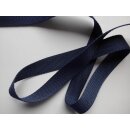 Gurtband dunkelblau 25mm ca.1mm