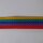 Gurtband Multicolor mehrfarbig 25mm ca.1mm