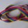 Gurtband Multicolor mehrfarbig 25mm ca.1mm