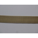 Gurtband sand 25mm ca.1mm