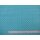 Baumwollstoff Dreiecke mint blau