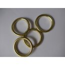 O-Ring 25mm Rundring in goldfarben farben