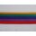 Gurtband Regenbogen 50mm ca.1,1mm