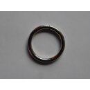 O-Ring silberfarben 25mm Rundring