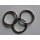 O-Ring silberfarben 25mm Rundring