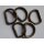 D-Ringe 20mm Stahl altmessing