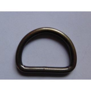 D-Ringe 25mm Stahl altmessing