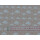 Wolken Sterne lachs rosa Baumwolle Meterware