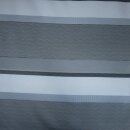 Gardinen Dekostoff silbergrau Silvan Streifen 140cm breit
