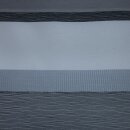 Gardinen Dekostoff silbergrau Silvan Streifen 140cm breit