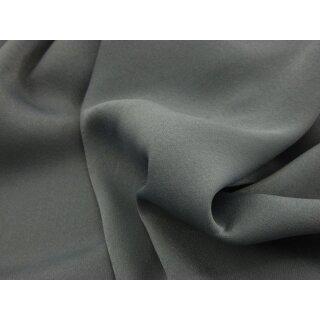 Satin Blusenstoff grau