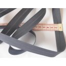 Schrägband grau 68, 20mm Meterware