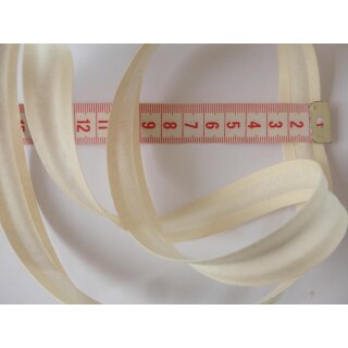 Schrägband 003 natur vorgefalzt 20mm Meterware