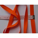 Schrägband orange 114 vorgefalzt 20mm Meterware