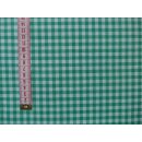 Reststück 125x160cm Baumwollstoff grün...