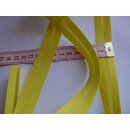 Schrägband gelb 32 vorgefalzt 20mm Meterware