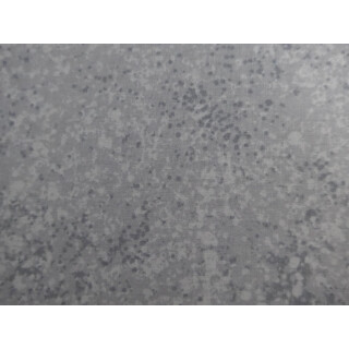 Kurzstück 185x140cm Baumwollstoff hellgrau grau meliert Baumwolldruck