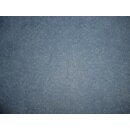 Reststück Baumwollstoff rauchblau blau meliert...