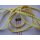 Gummiband neon meliert elastisch Meterware