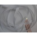 Schleifenband weiß 10mm Decorband Geschenkband 10 Meter