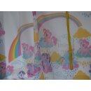 Gardinenstoff Ponys Regenbogen Kindergardine Meterware