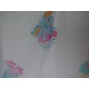 Gardinenstoff Ponys Regenbogen Kindergardine Meterware