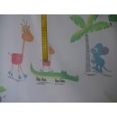 Gardinenstoff Giraffe Maus Krokodil Kindergardine Meterware