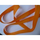 Schrägband orange 18mm vorgefalzt Meterware