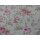 Dekostoff beige meliert mit Blumen 140cm breit