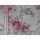 Dekostoff beige meliert mit Blumen 140cm breit