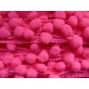 Bommelborte pink PomPom Borte Meterware