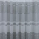 Gardinen Dekostoff Morella hellgrau weiß Streifen 150cm breit