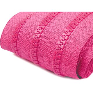 Reißverschluss pink Krampe 5mm Meterware