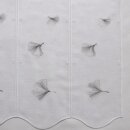 Balkontür Scheibengardine Blattmuster...