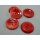 Knopf rot changierend 22mm