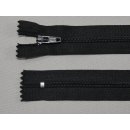 Reißverschluss schwarz 18cm nicht teilbar Kunststoff