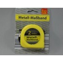 Metall Maßband 2m gelb