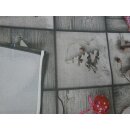 Mitteldecke Weihnachten bedruckt mit Ornamenten 85x85cm