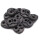 Kordelstopper 2-Loch 20x20mm Grau