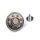 Jeansknopf nickel antik Sterne 17mm