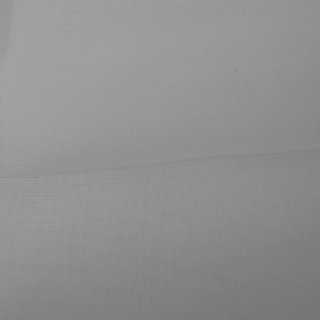 Kurzstück 3,30m Gardinen Schiebevorhangstoff Kiss uni weiß Lasercut
