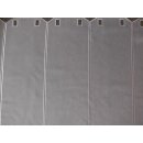 Scheibengardinenstoff bestickt Voile weiß 61cm hoch