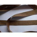 Kräuselband braun 10 Meter Röllchenband Gardinenband