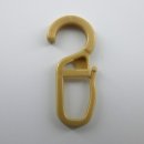 Faltenleghaken für Ringe 28mm goldfarben matt